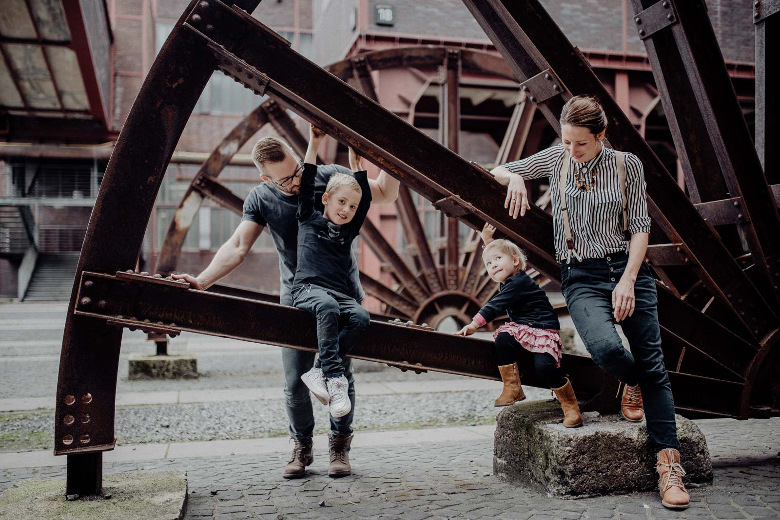 Natürliche Familienfotografie im Ruhrgebiet