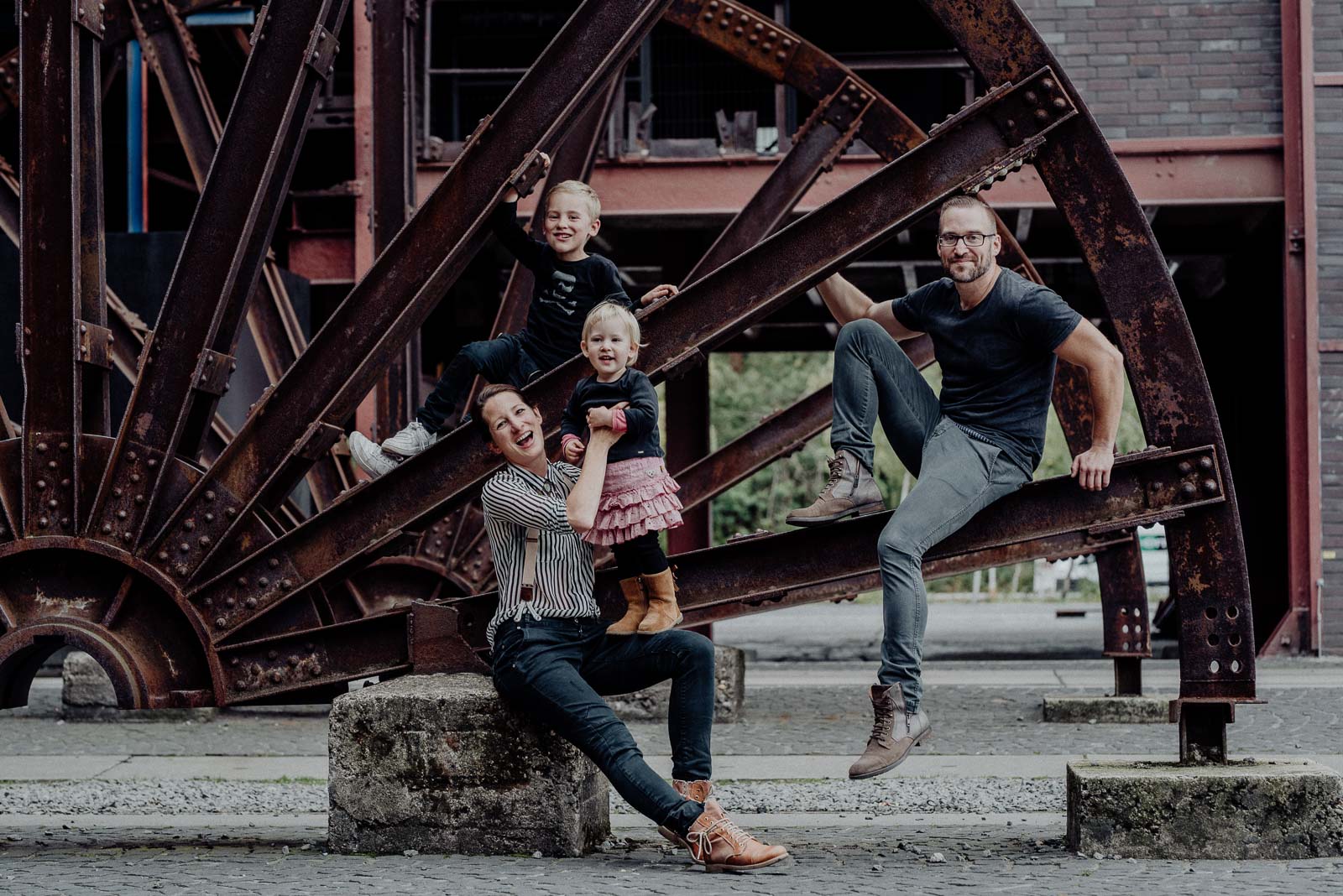 Natürliche Familienfotografie im Ruhrgebiet