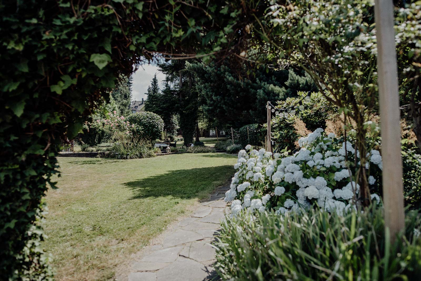 Hochzeit im Garten