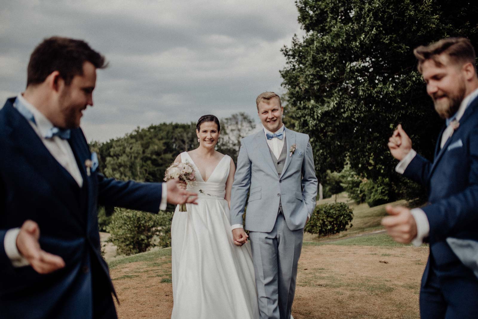 Lustige Gruppenbilder zur Hochzeit