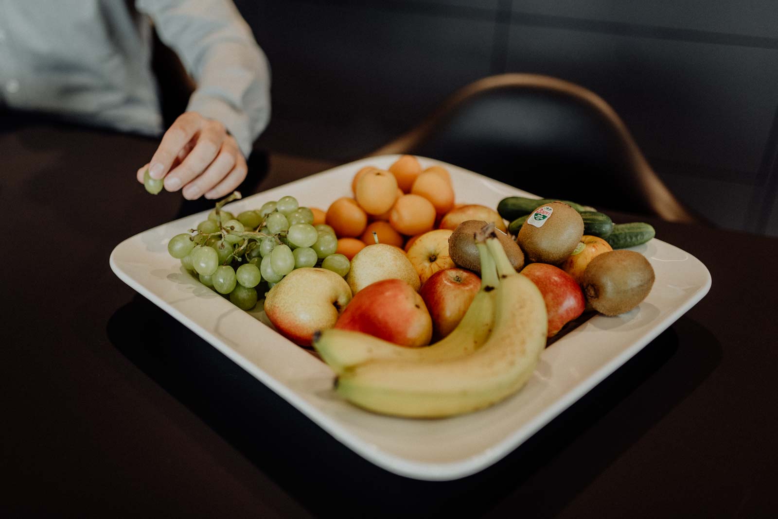 Obststeller im Buero