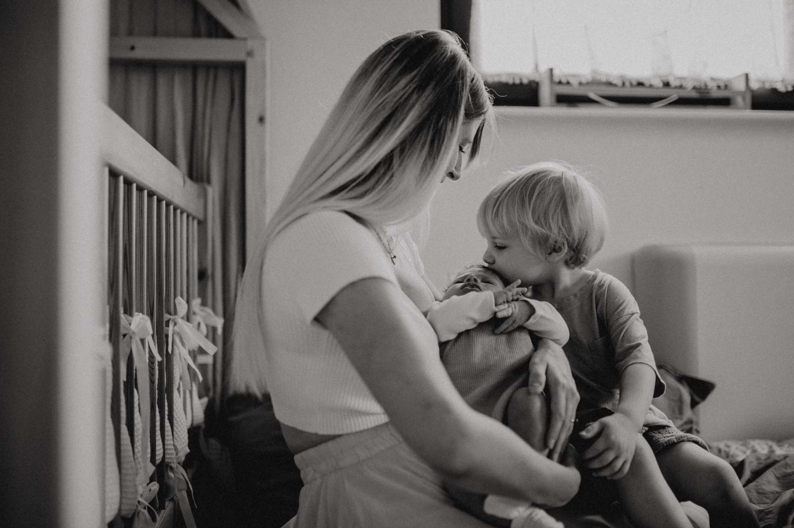 Newborn Fotoshooting und Familysession in einem