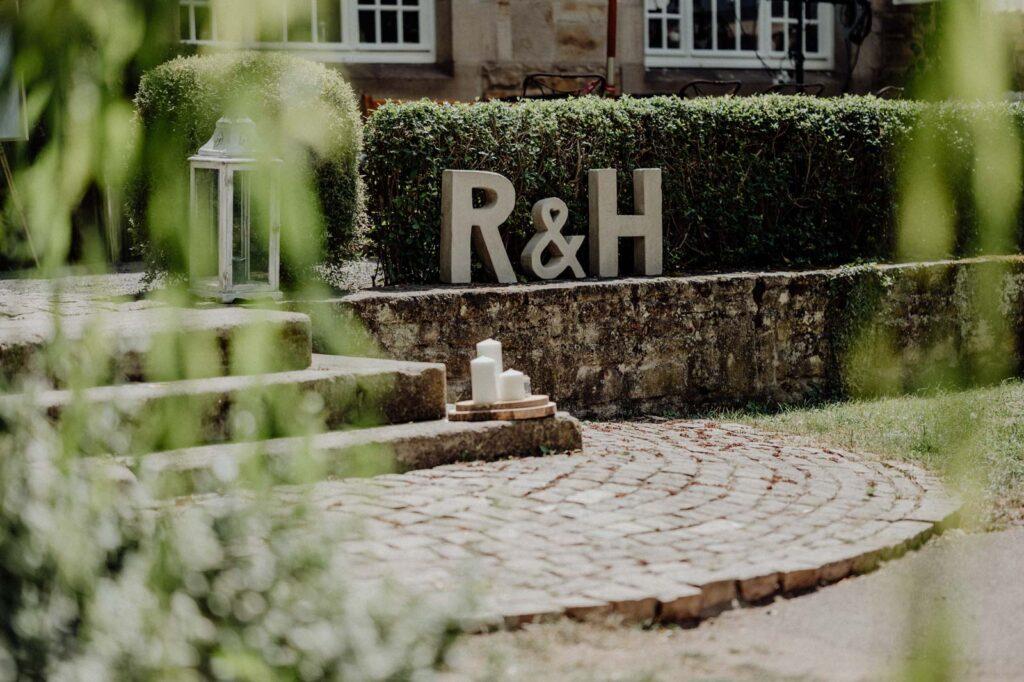 Garten für Hochzeit Festhalle Flonheim