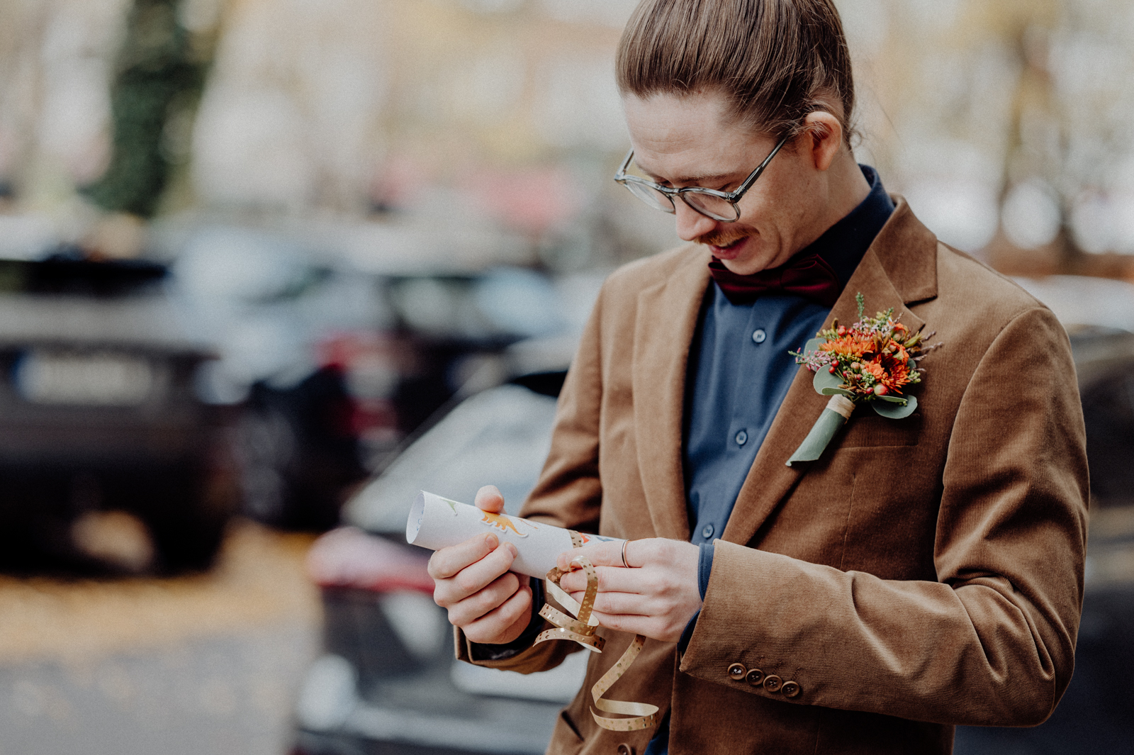 Persönöiche Worte vor dem 1st Look in Briefform.