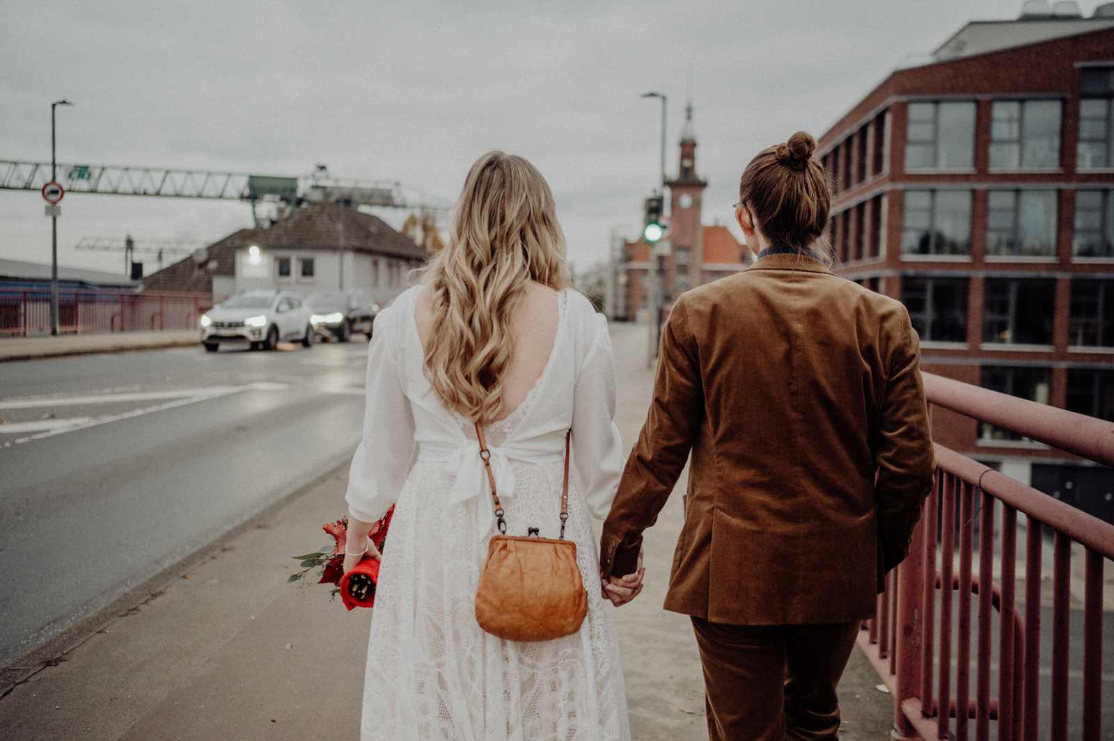 Weg zum alten Hafenamt und den Tyde Studios Dortmund