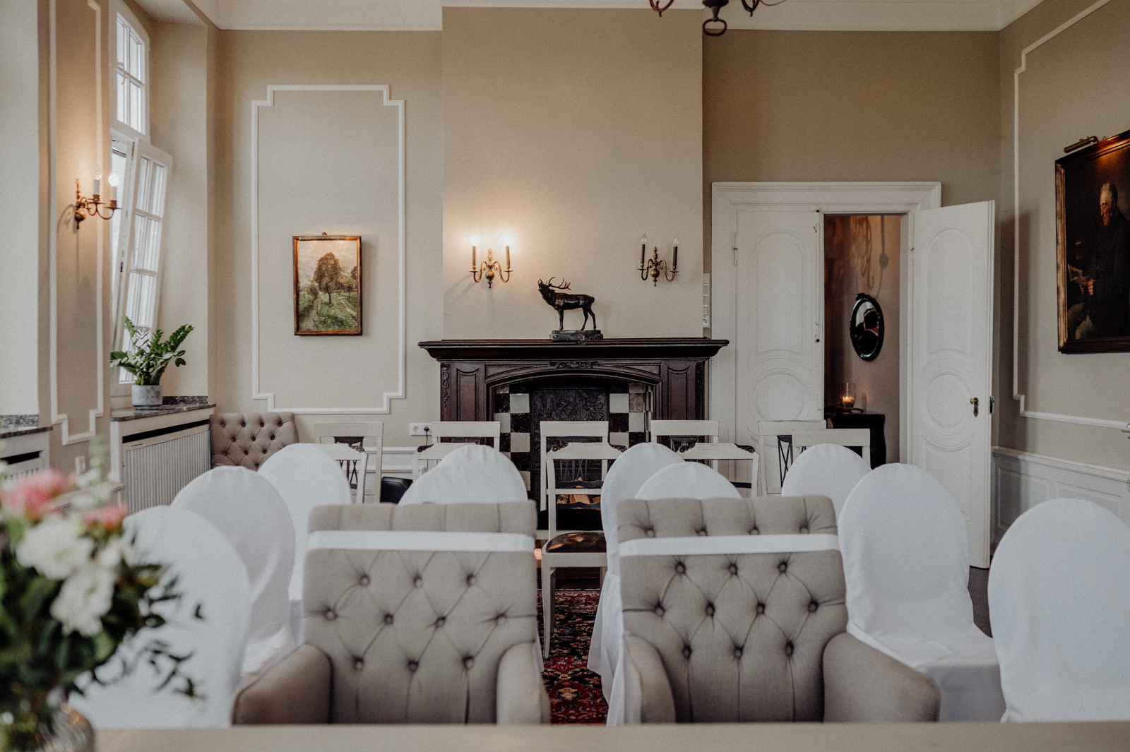 Standesamtliche Trauung im Wasserschloss Haus Neersdonk Tönisvorst